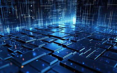 Obraz premium Luminous abstract background,created with generative ai tecnology.