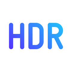 hdr gradient fill icon