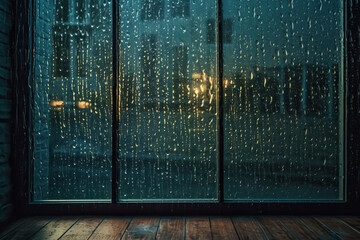 Rain Drops on a Window, Generative AI