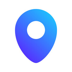 location gradient fill icon