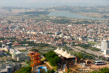 aerial view country (Seyirtepesi Denizli)