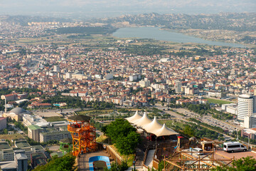 aerial view country (Seyirtepesi Denizli)