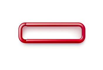 Realistic Paperclip icon. Paper clip attachment
