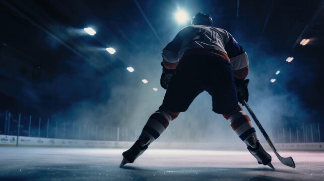 ice hockey athlete training generative ai