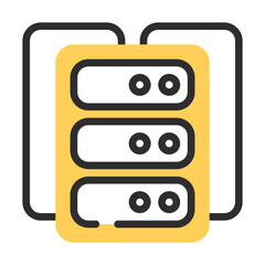 server flat icon