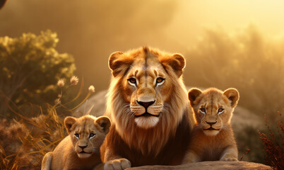 Lions Family
