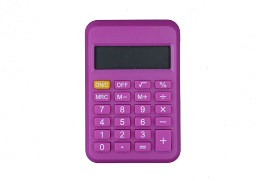calculator-pink color
