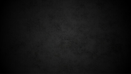 Black concrete street wall background or texture. Metal texture with scratches and cracks