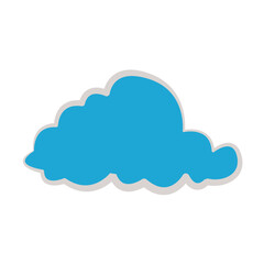 cloud icon, vector, template, design, trendy, collection