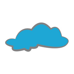 cloud icon, vector, template, design, trendy, collection