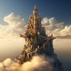 A beautiful castle that makes you feel as if you are floating in the sky.
Generative AI