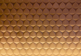 Gold pattern wall for abstract background.