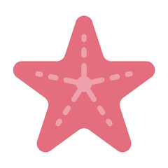Obraz premium starfish line icon