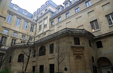 La Conciergerie courtyard - Paris, France