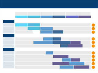 gantt chart timeline strategy planning schedule agenda project task statistic management information © SriWidiawati