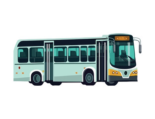 Tour bus design illustration