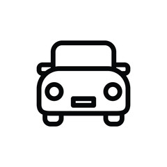 Automobile car vehicle vector icon