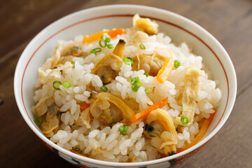 あさりの炊き込みご飯