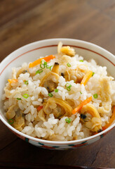 あさりの炊き込みご飯