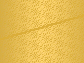 Gold metal texture steel background. Perforated metal sheet.