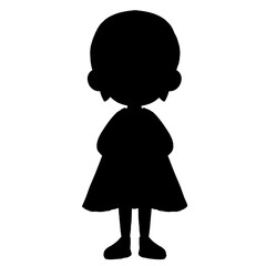 child, cartoon, vector, silhouette, illustration, children, kid, baby, daughter, boy, drawing, AI, generation, creation