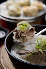korea style beef noodle soup