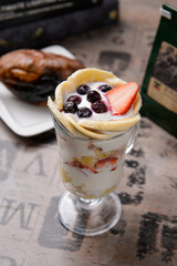 strawberry smoothie milk drink beverage