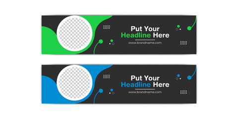 Business LinkedIn Banner Design Template