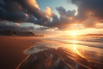 Amazing Beach Landscape, Generative AI.jpeg, Amazing Beach Landscape, Generative AI