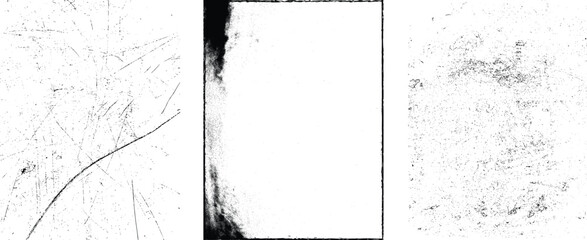 Grunge Urban Backgrounds set.Texture Vector.Dust Overlay Distress Grain ,Simply Place illustration over any Object to Create grungy Effect.abstract,splattered ,dirty, grange texture for your design.