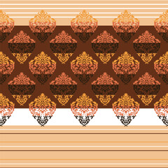 Textile and digital seamless pattern floral vector design 