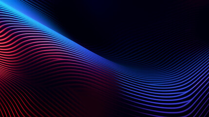 Fototapeta na wymiar 3d modern background with flowing lines