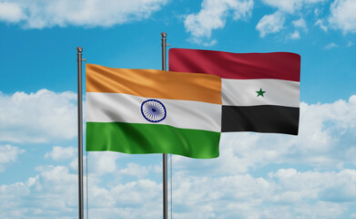 Venezuela and India flag