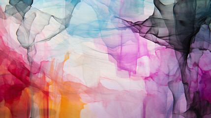 A colorful contemporary abstract painted background,