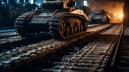 Ultimate Battles: Armored Military Tank Toy - Capture the Thrill of Epic War Scenes with this Incredible Model Vehicle!, generative AIAI Generated