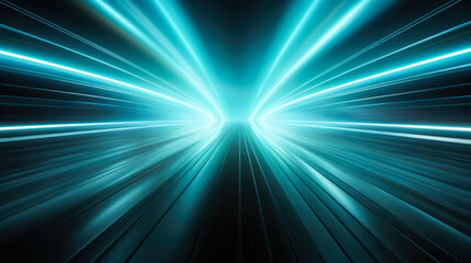 Fototapeta premium Abstract light tunnel background 