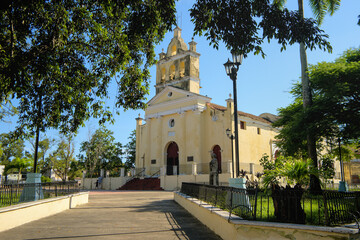 Fototapeta na wymiar Santa Clara, Cuba. Church of Nuestra Señora del Carmen
