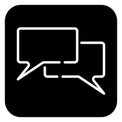 chat icon, chat, message, speech, communication, concept, digital, technology, conversation, web, vector, internet, robot, customer, sign, illustration, support, artificial, online, business, symbol