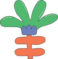 illustration of flower