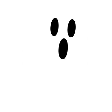 cute ghost design celebrate halloween