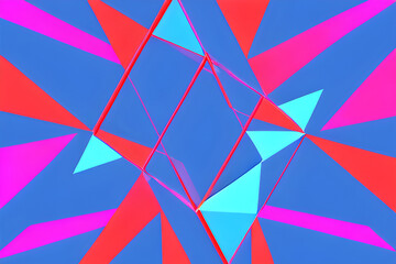 A geometric illustration.
Generative AI