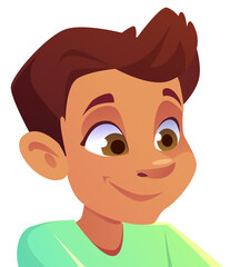 Portrait kid boy
