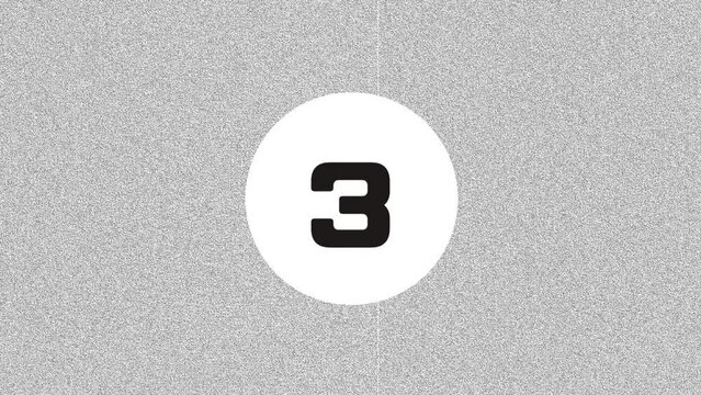 Animation countdown clock counter. Animation counting timer. Last minute offer. Countdown footage