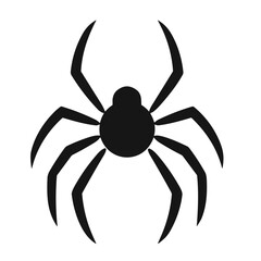 Spider vector icon illustration isolated, Halloween