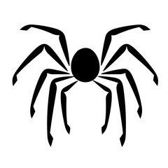 Spider vector icon illustration isolated, Halloween