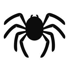 Spider vector icon illustration isolated, Halloween