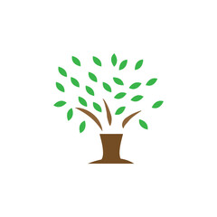 tree  logo icon