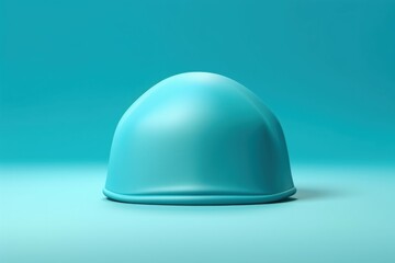 Fototapeta premium Swimming cap mockup background. Generate Ai