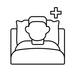 Patient Vector Icon


