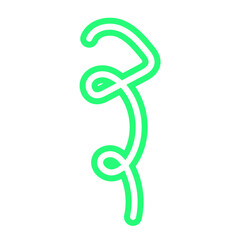 Fototapeta premium Abstract Doodle Outline